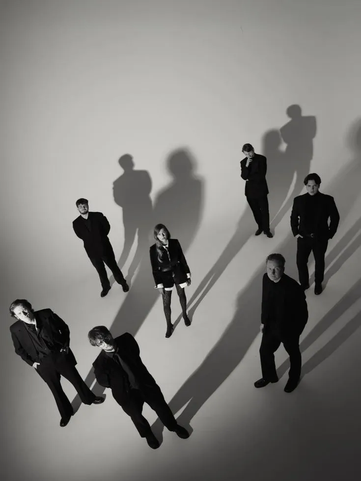 The Lumina Clippers team, photographed from above