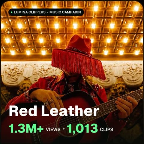 Red Leather: 1.3M+ views, 1,013 clips