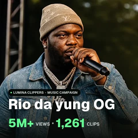 Rio da yung OG: 5M+ views, 1,261 clips