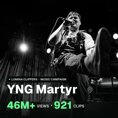 YNG Martyr: 46M+ views, 921 clips