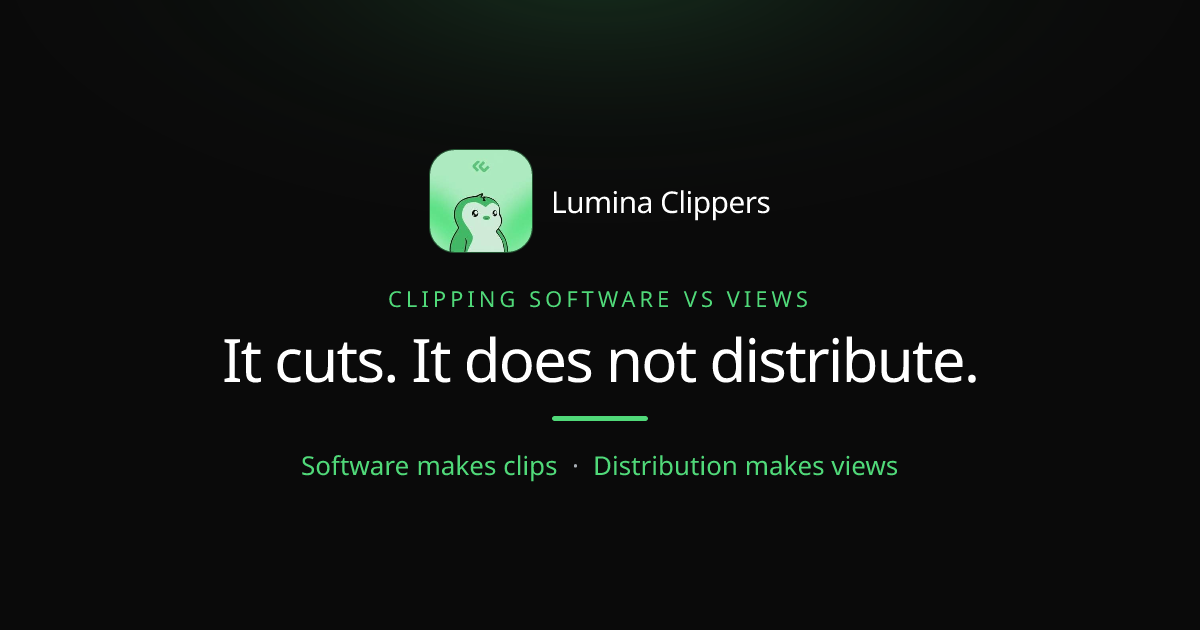 You Bought Clipping Software and You Still Have Zero Views