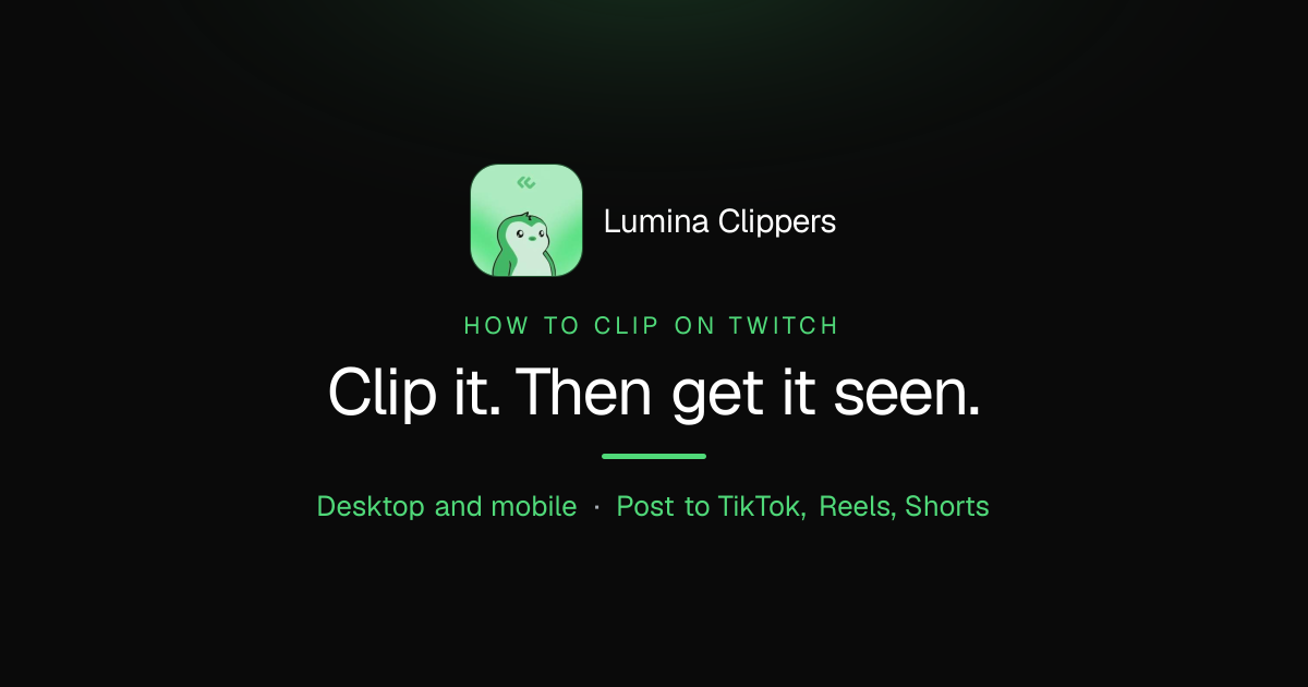 How to Clip on Twitch on PC and Mobile