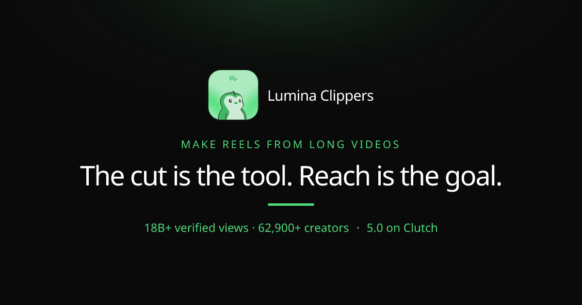How to Make Reels From Long Videos