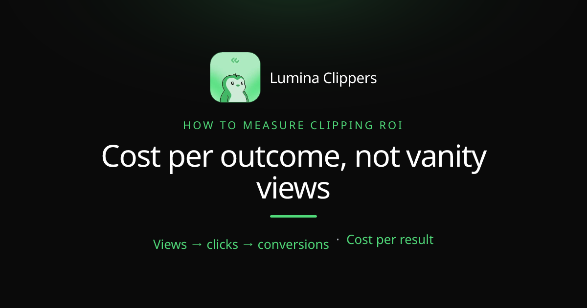 How to measure clipping ROI and tell if your campaign is working