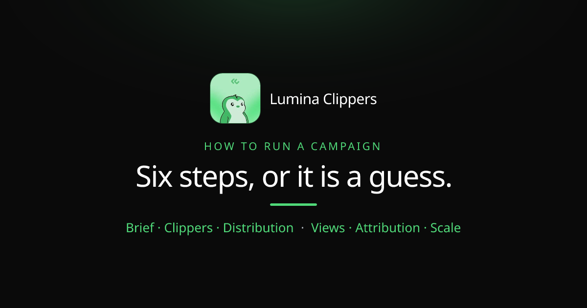 How to Run a Clipping Campaign Instead of Just Posting Clips