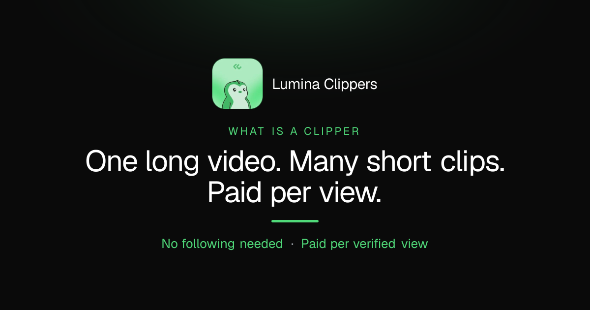 What Is a Clipper? The Social Media Job, Explained
