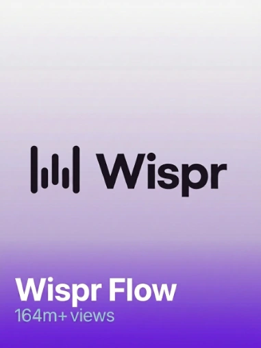 Wispr Flow — a Lumina Clippers client reel